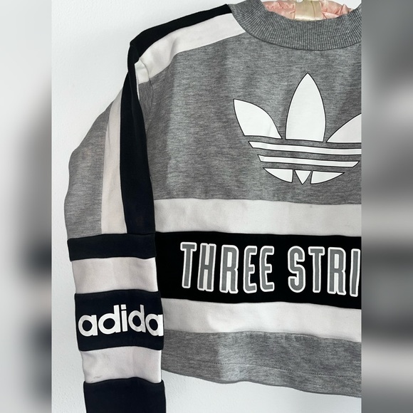 Adidas Cropped Sweater - Picture 2 of 5